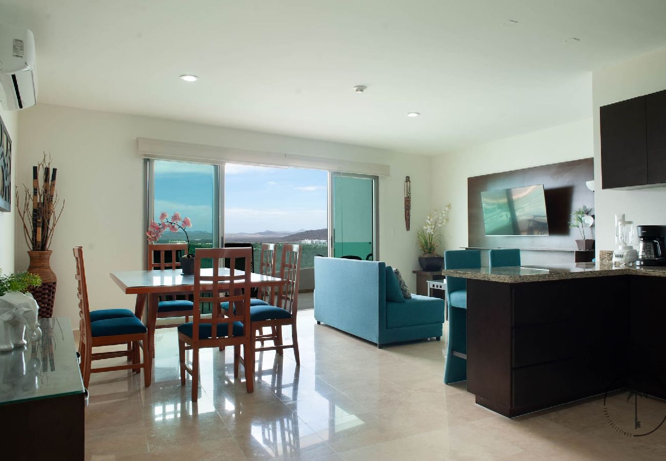 Apartamento en Mazatlán - Dpto. con balcón y Vista al Mar en Playa Brujas