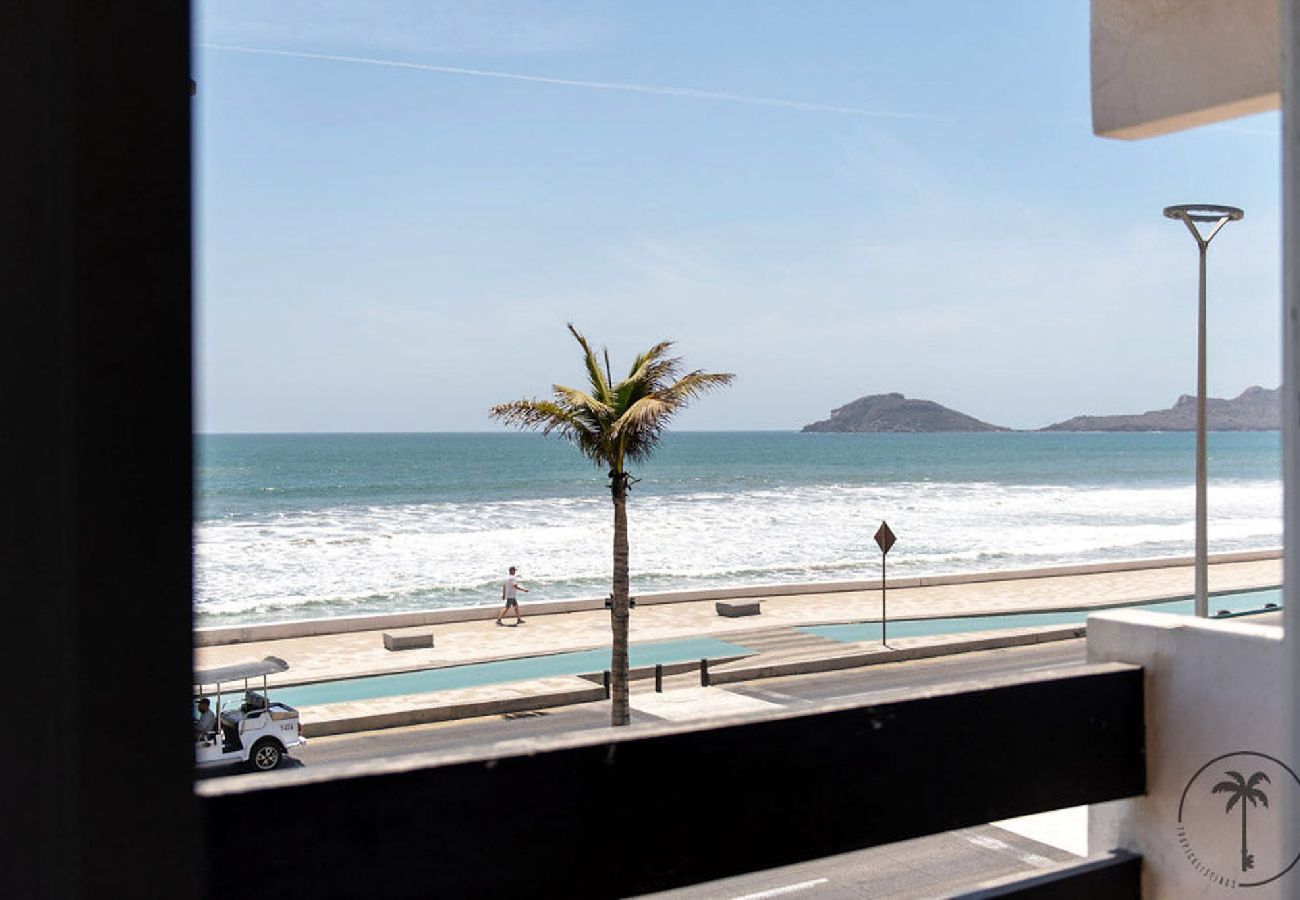 Apartamento en Mazatlán - Departamento vista al mar 2 habitaciones