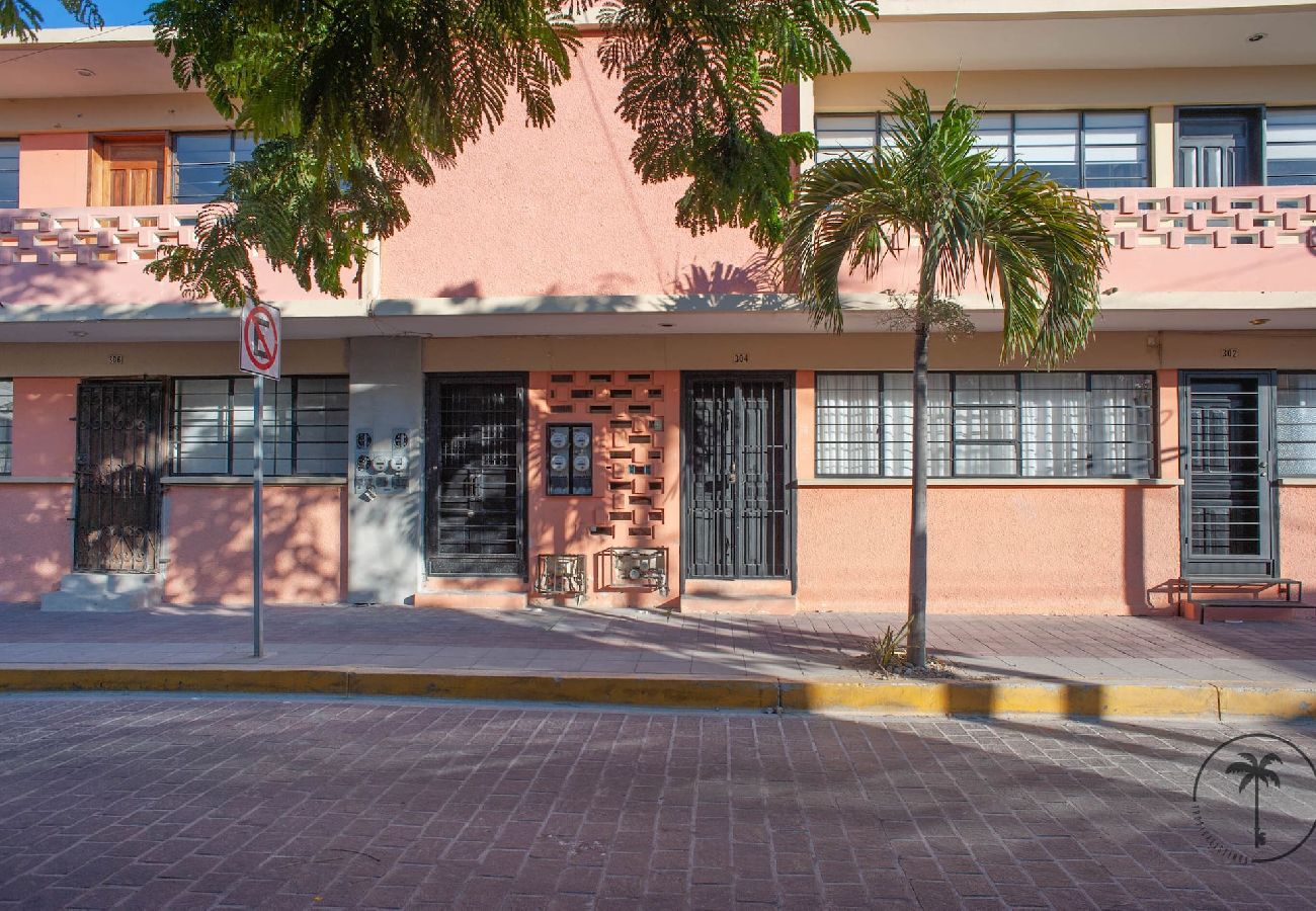 Apartamento en Mazatlán - Acogedor departamento muy bien ubicado en Mazatlán