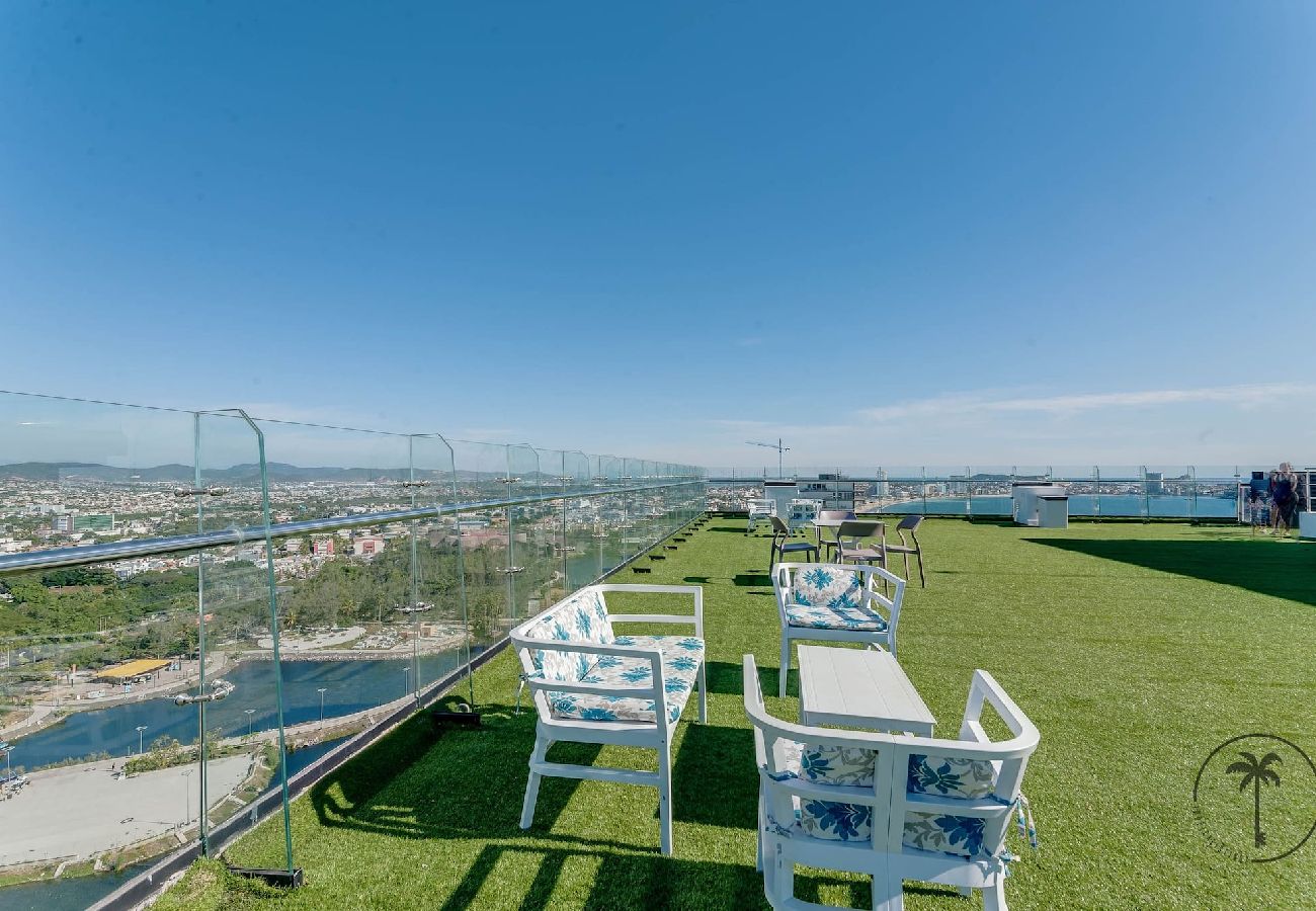 Apartamento en Mazatlán - Hermosa terraza con vista a la laguna Tropicalistings