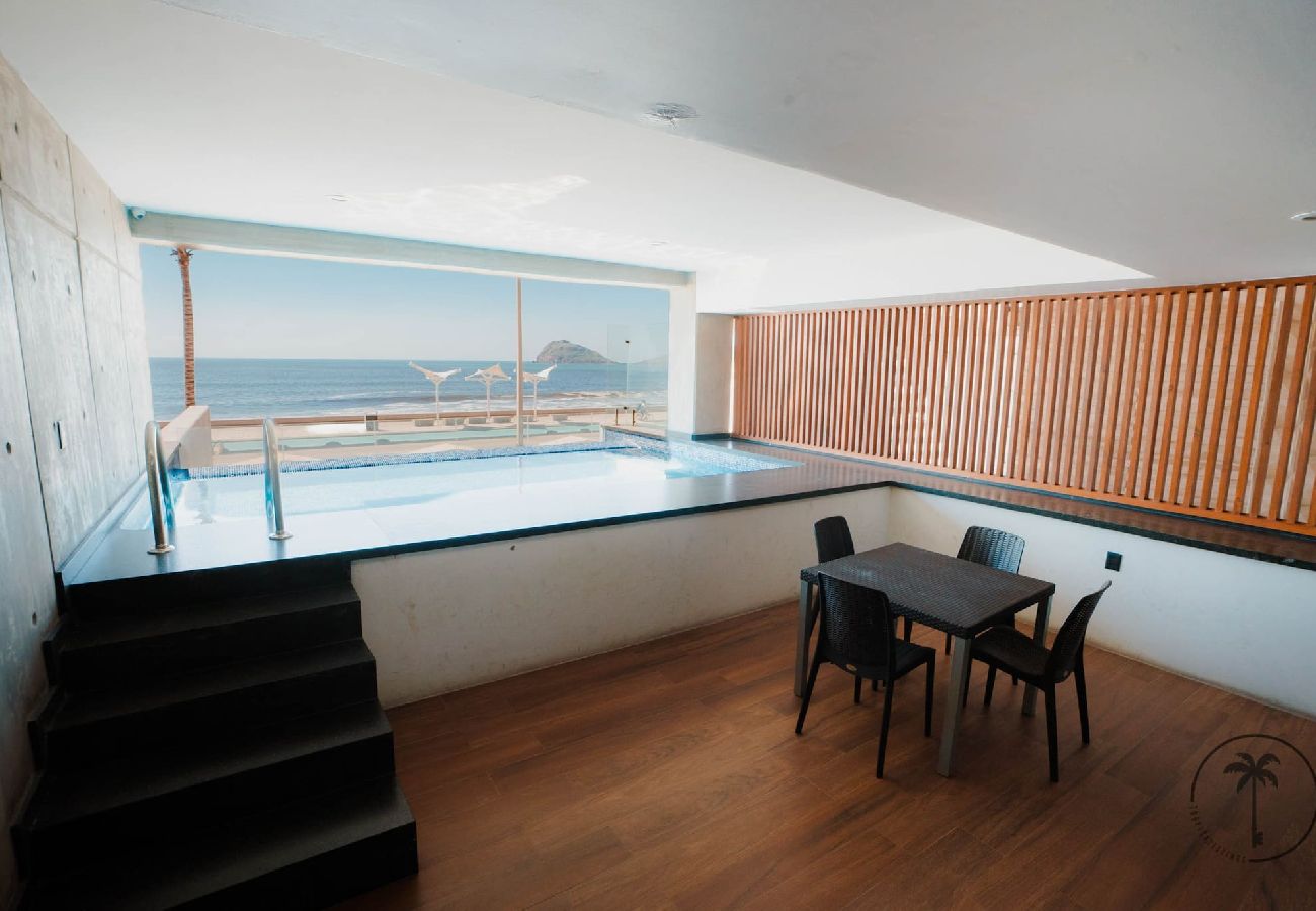 Apartamento en Mazatlán - Hermoso Departamento c/vista al mar en Mazatlán.