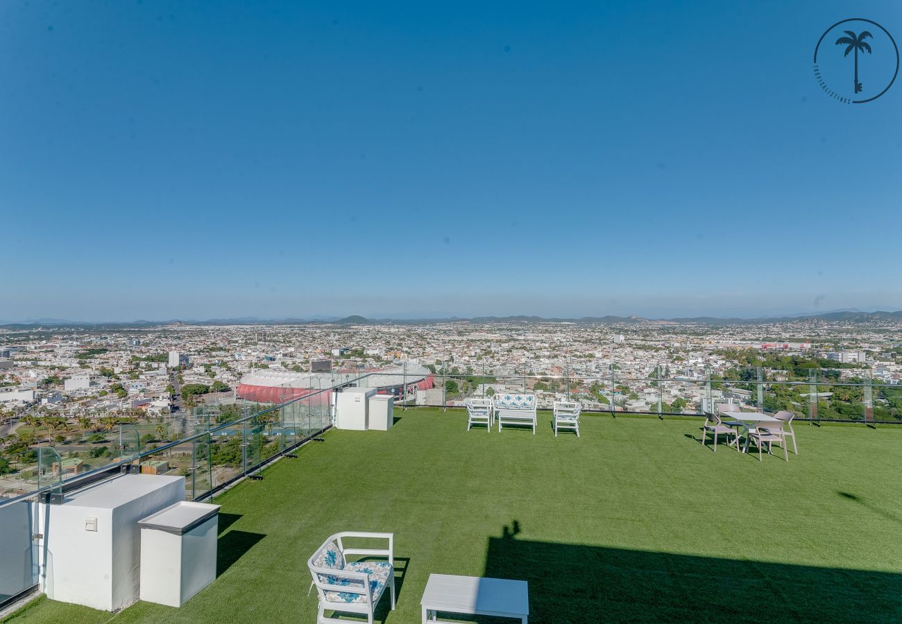 Apartamento en Mazatlán - Elegante departamento familiar en el Malecón