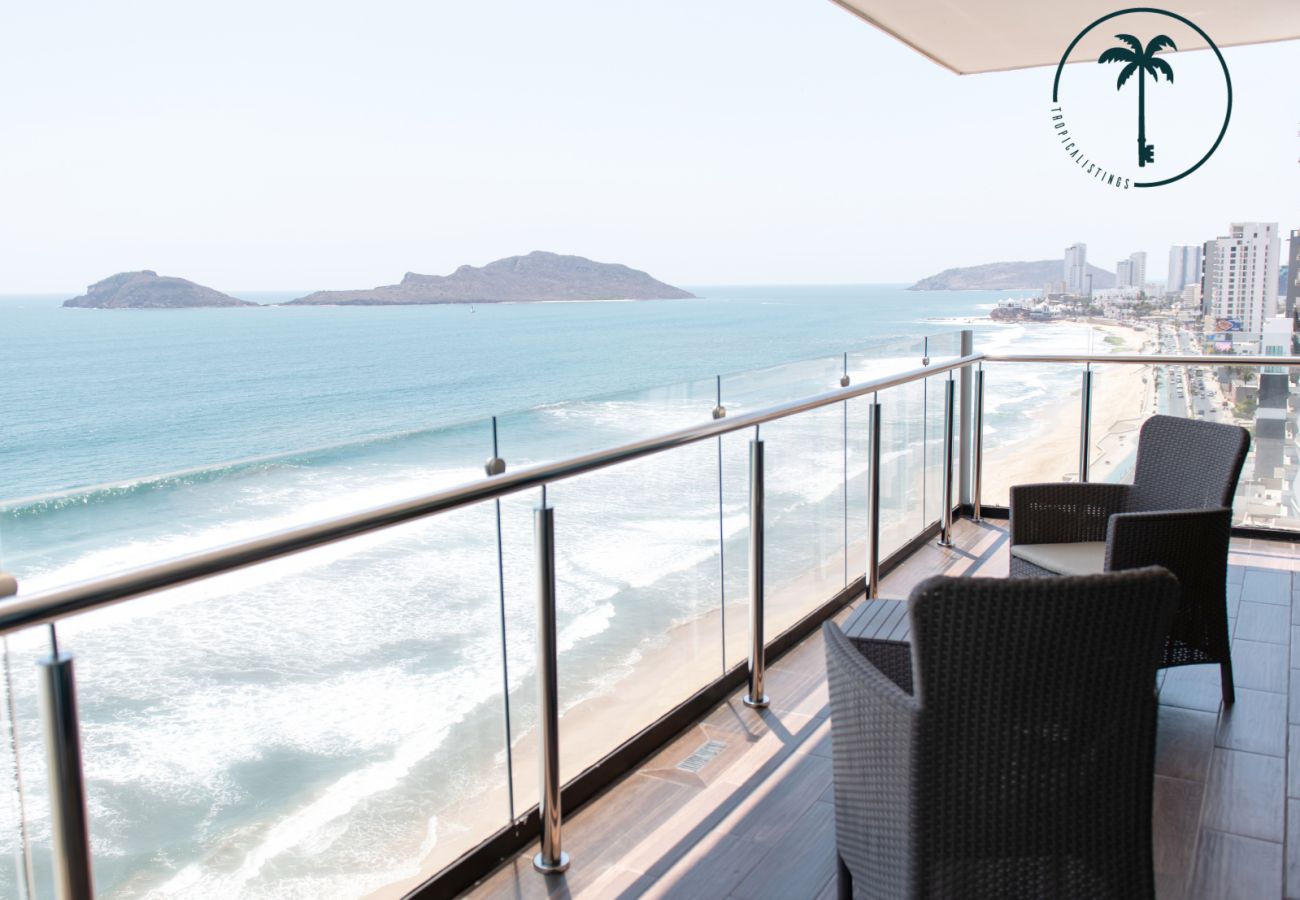 Apartamento en Mazatlán - Vista al mar, Condominio con amenidades