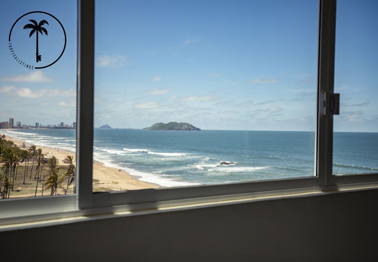 Apartamento en Mazatlán - Depto. en Playa Brujas: Confort y Vista al Mar