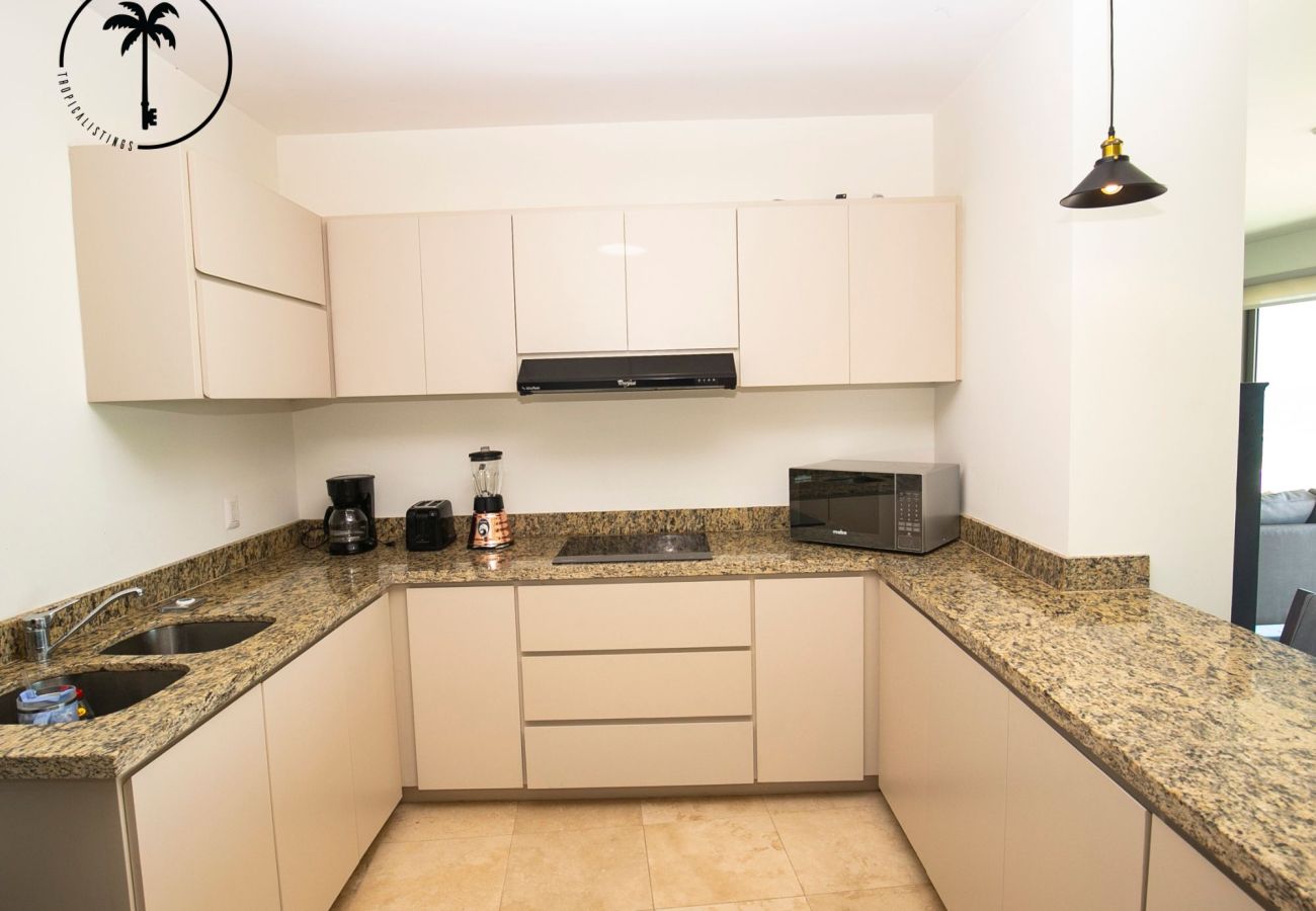 Apartamento en Mazatlán - Elegante Depto. en Playa Brujas con Vista al Mar