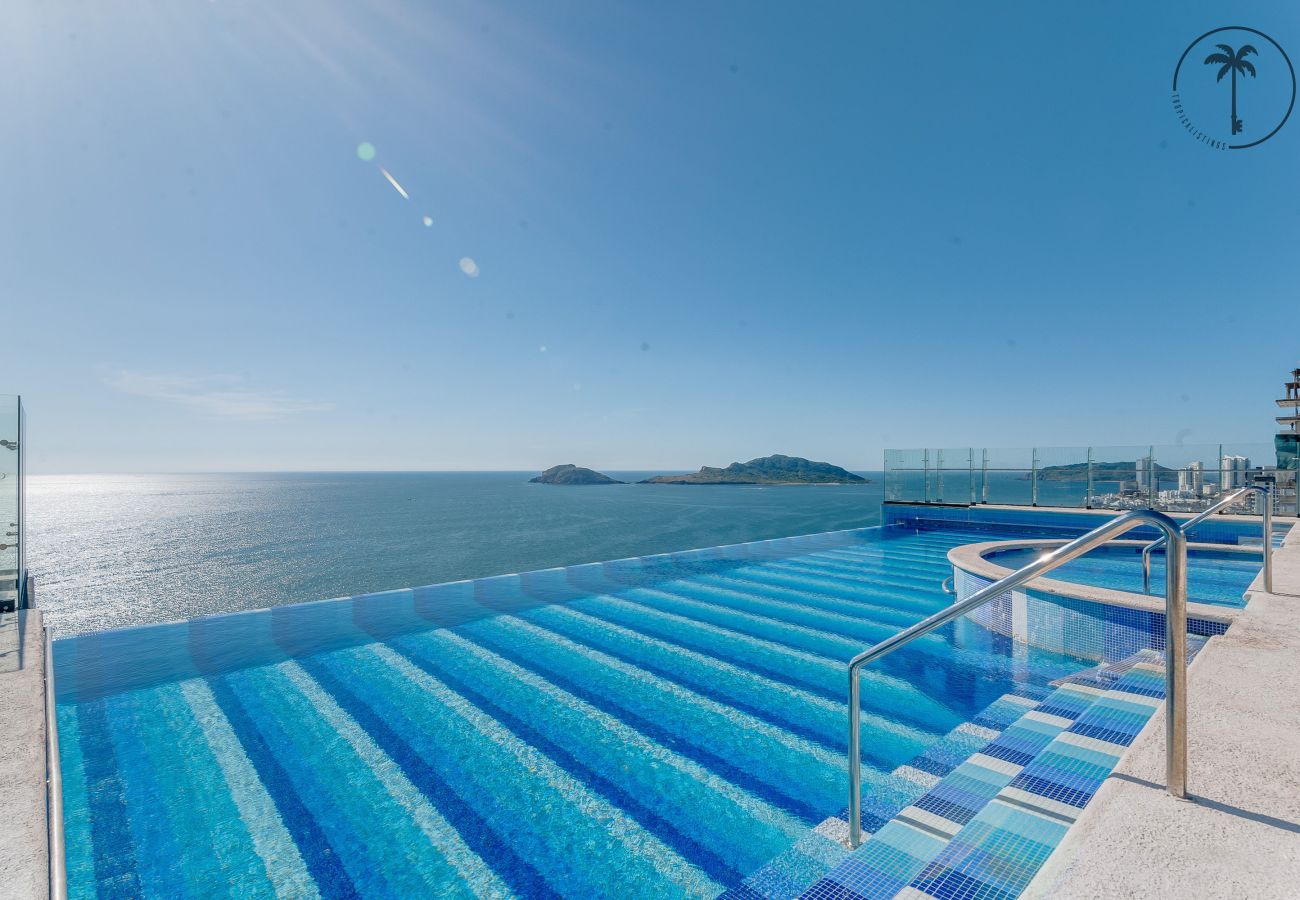 Apartment in Mazatlán - Apartment w/Pool front of the sea Tropicalistings